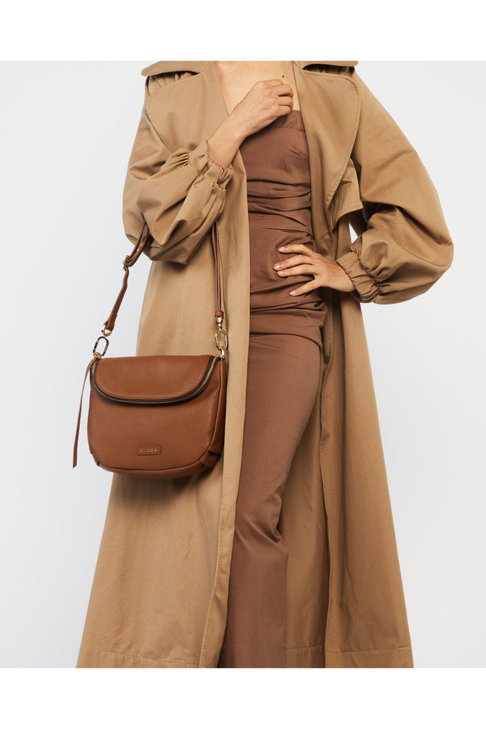 Fifi Crossbody Bag | Tan Shoulder + Crossbody Bags Saben