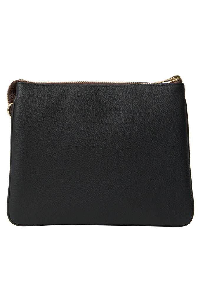 Matilda Crossbody Bag | Black Woven Shoulder + Crossbody Bags Saben