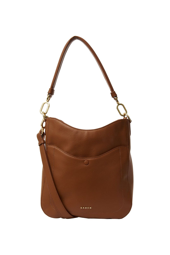 Rebe Shoulder Bag | Tan Shoulder + Crossbody Bags Saben