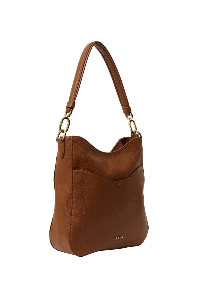 Rebe Shoulder Bag | Tan Shoulder + Crossbody Bags Saben