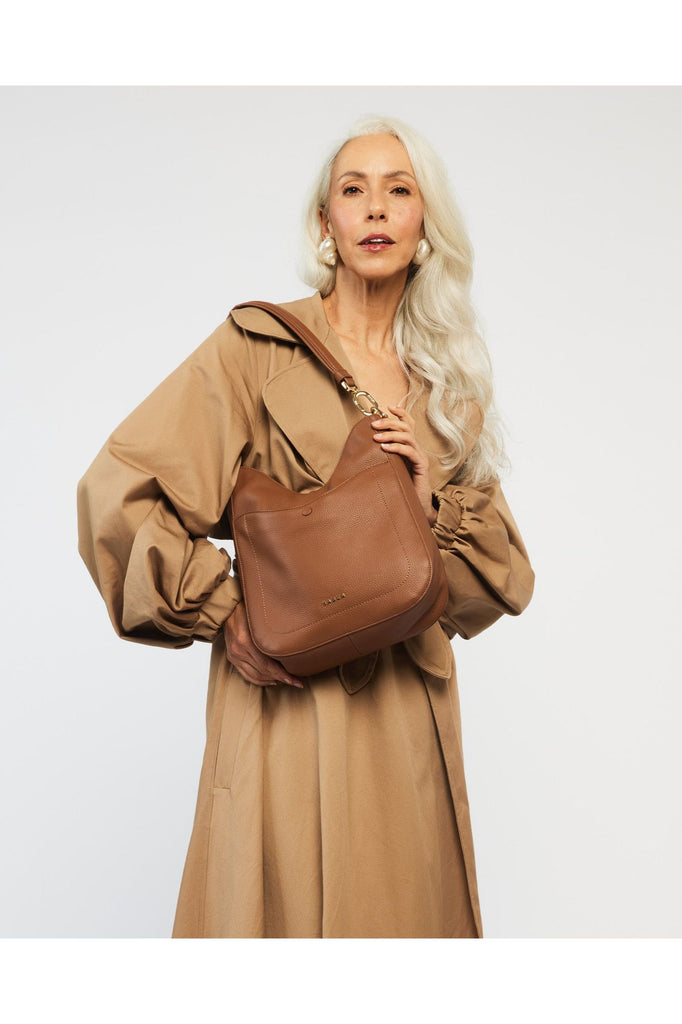 Rebe Shoulder Bag | Tan Shoulder + Crossbody Bags Saben