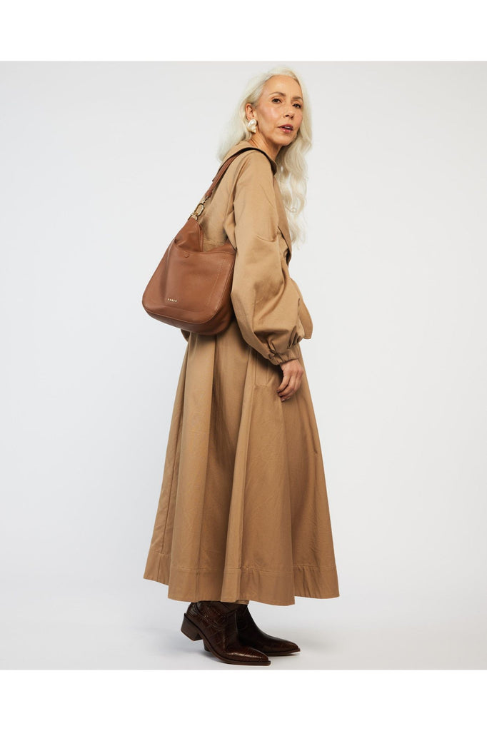 Rebe Shoulder Bag | Tan Shoulder + Crossbody Bags Saben