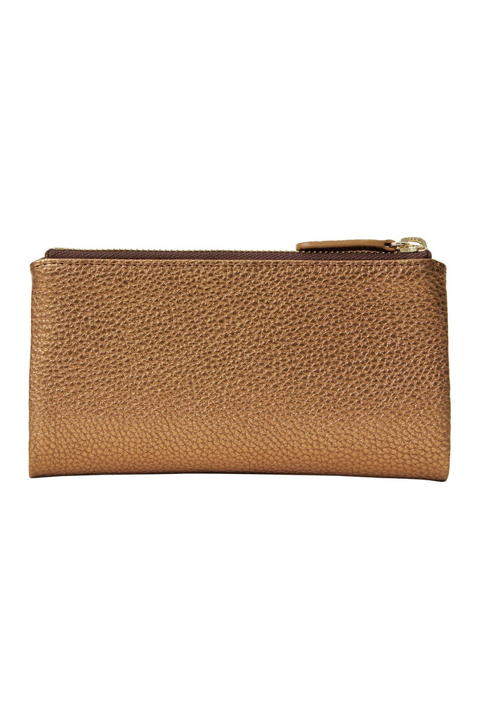 Sam Wallet | Brushed Bronze Womens Wallets Saben