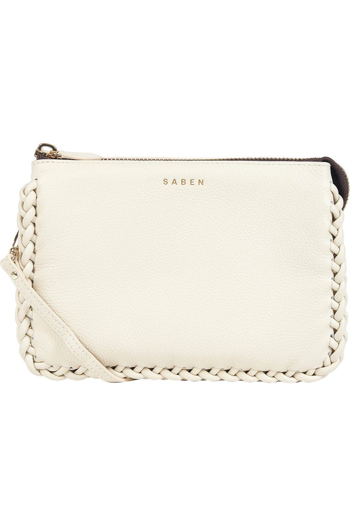Tilly's Big Sis Crossbody Bag | Sand Plait Edge Shoulder + Crossbody Bags Saben