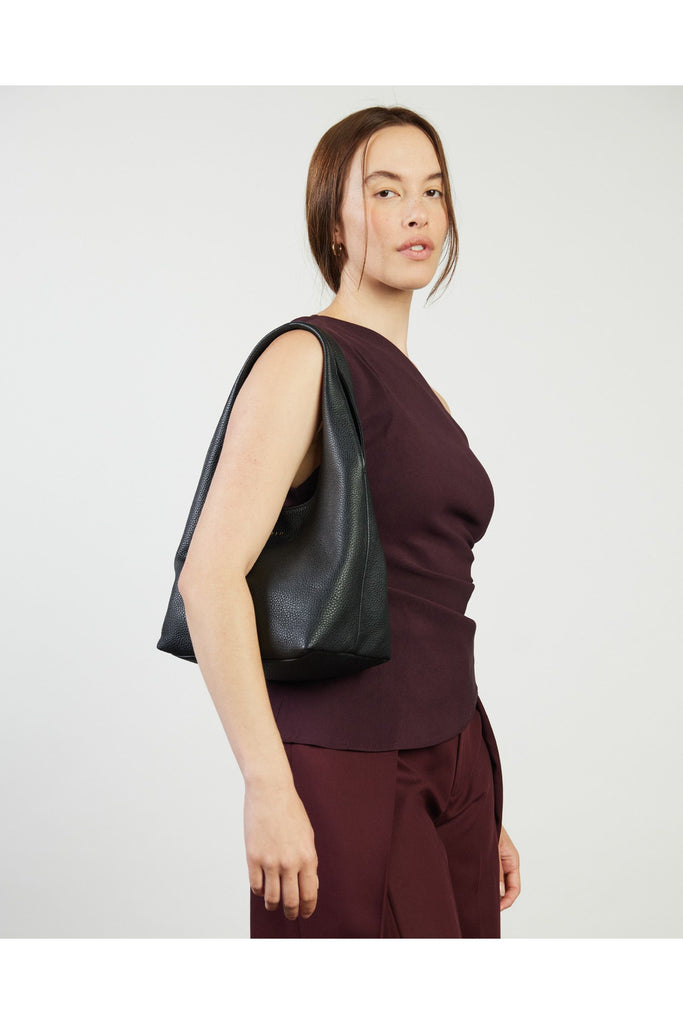 Kiki Shoulder Bag | Black Shoulder + Crossbody Bags Saben