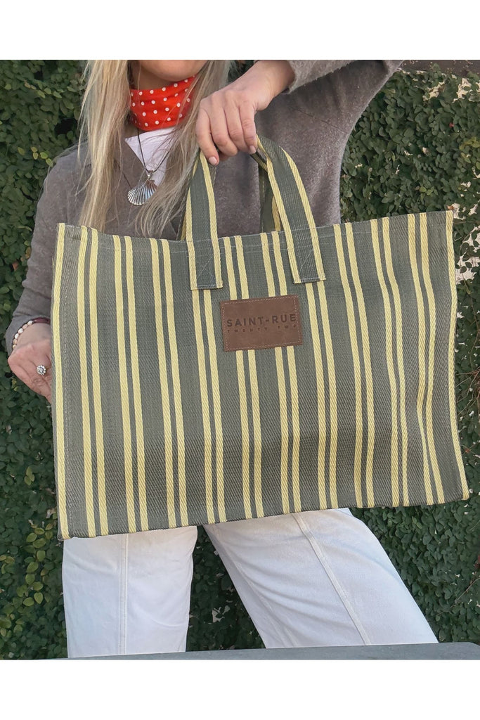Midi Tote | Olive Tote Bags Saint Rue Twenty Two