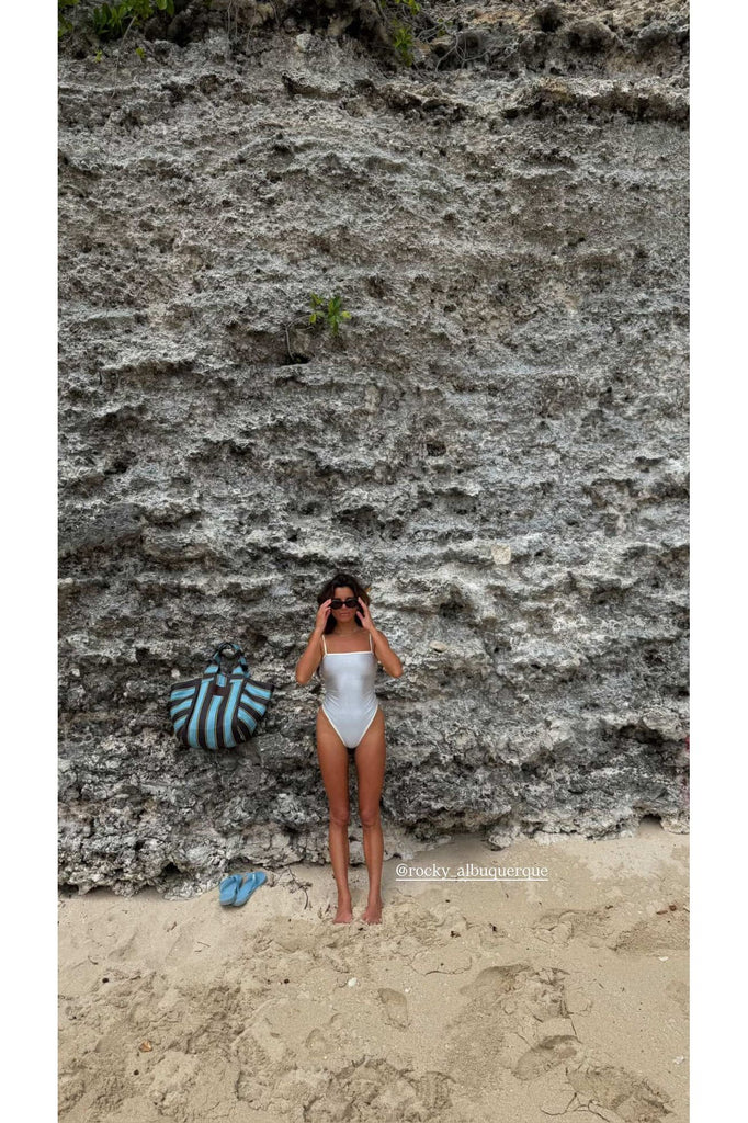 Shoulder Tote | Blue Crush Tote Bags Saint Rue Twenty Two