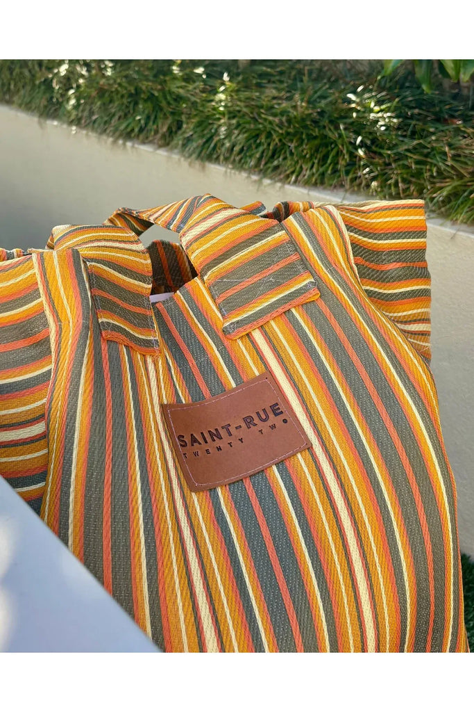 Shoulder Tote | Burnt Orange Tote Bags Saint Rue Twenty Two