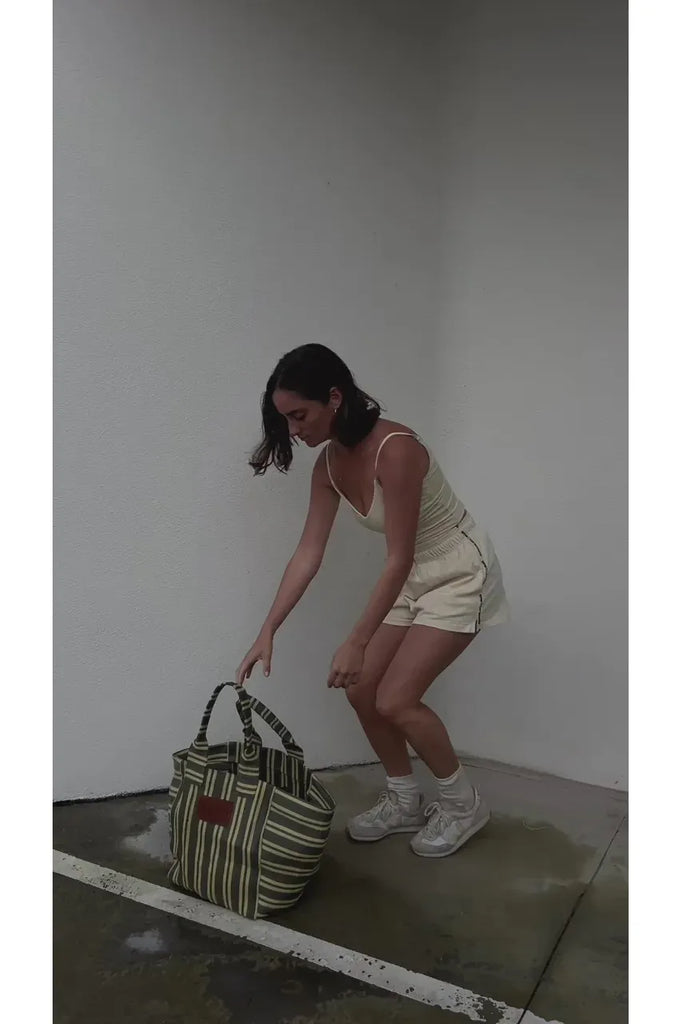 Shoulder Tote | Olive Tote Bags Saint Rue Twenty Two