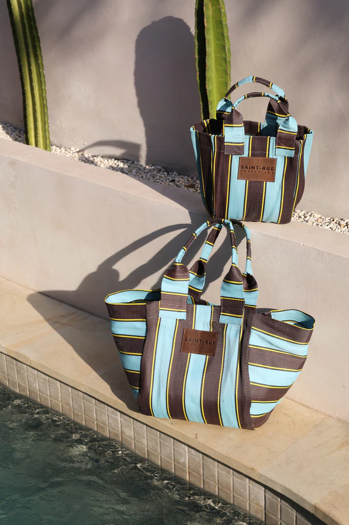 Bambino Tote | Blue Crush Tote Bags Saint Rue Twenty Two