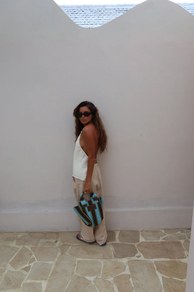 Bambino Tote | Blue Crush Tote Bags Saint Rue Twenty Two