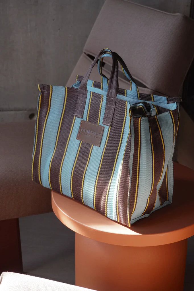 Mini Tote | Blue Crush Tote Bags Saint Rue Twenty Two