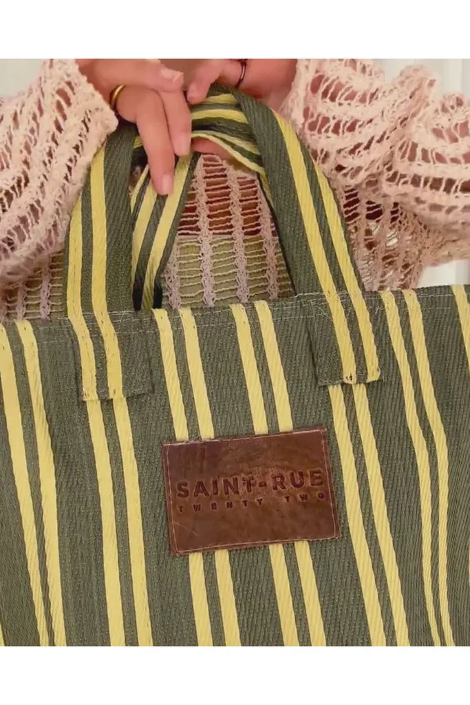 Mini Tote | Olive Tote Bags Saint Rue Twenty Two