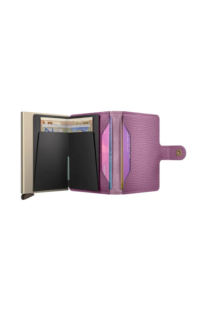 Miniwallet Pebble | Orchid Womens Wallets Secrid