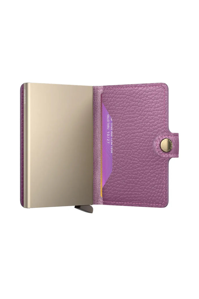 Miniwallet Pebble | Orchid Womens Wallets Secrid
