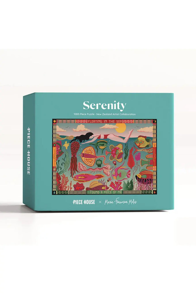 Piece House | Serenity 1000 Piece Jigsaw Puzzle | Crisp Home + Wear