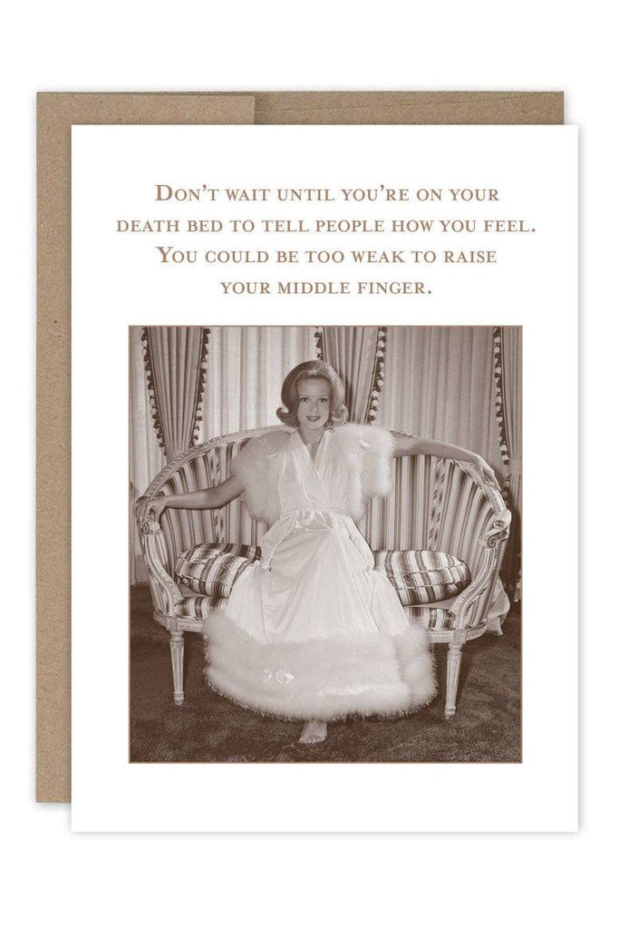 Greeting Card | Don't Wait Until Birthday Greeting Card Shannon Martin