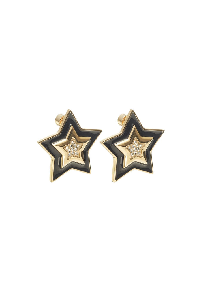 Supernova Earrings | Gold Earrings Silk & STEEL