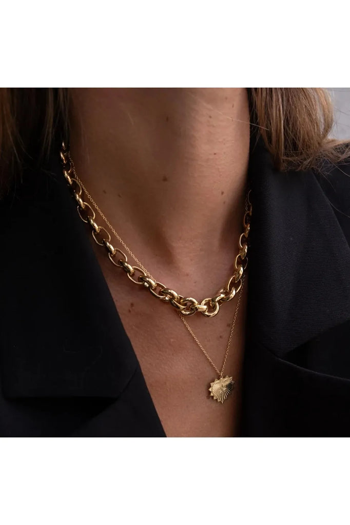 Heart of Love Necklace | Rose Quartz Necklaces + Pendants Silver,Gold Silk & STEEL