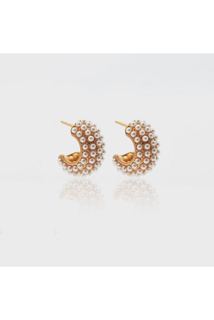 Silk & Steel Hera Hoop Earrings