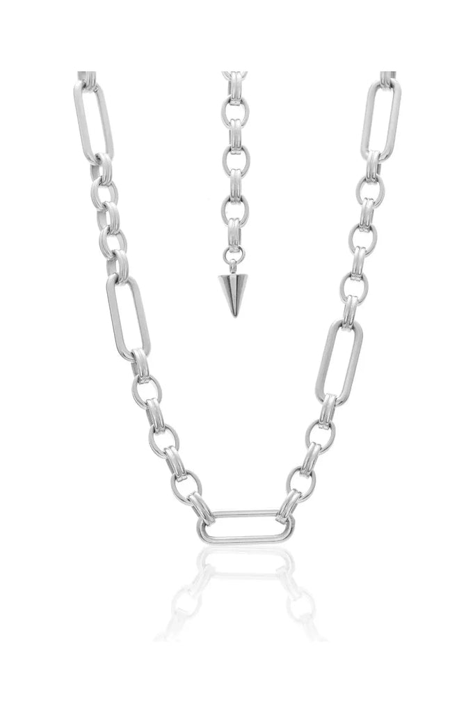 Luxe Necklace Necklaces + Pendants Silver Silk & STEEL