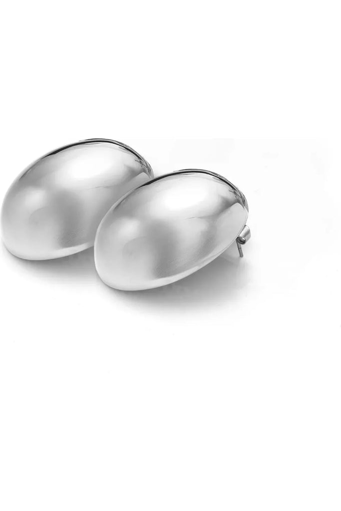 Silk & Steel Mirage Earrings Silver