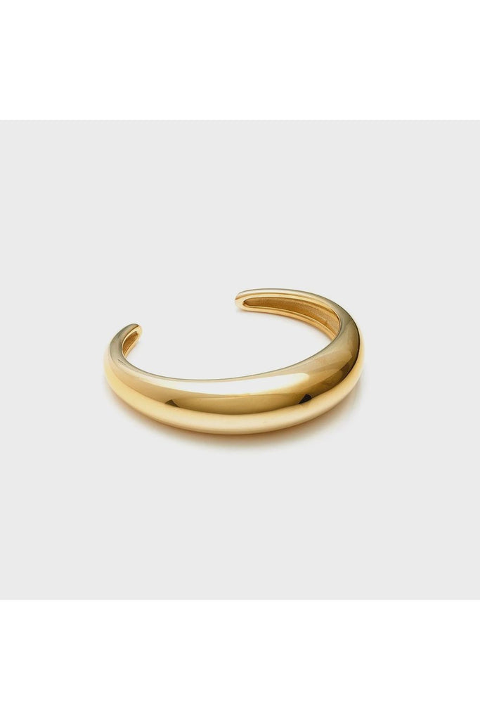 Bardot Bangle Bracelets + Bangles Gold Silk & STEEL