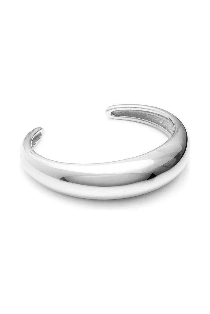 Bardot Bangle Bracelets + Bangles Silver Silk & STEEL