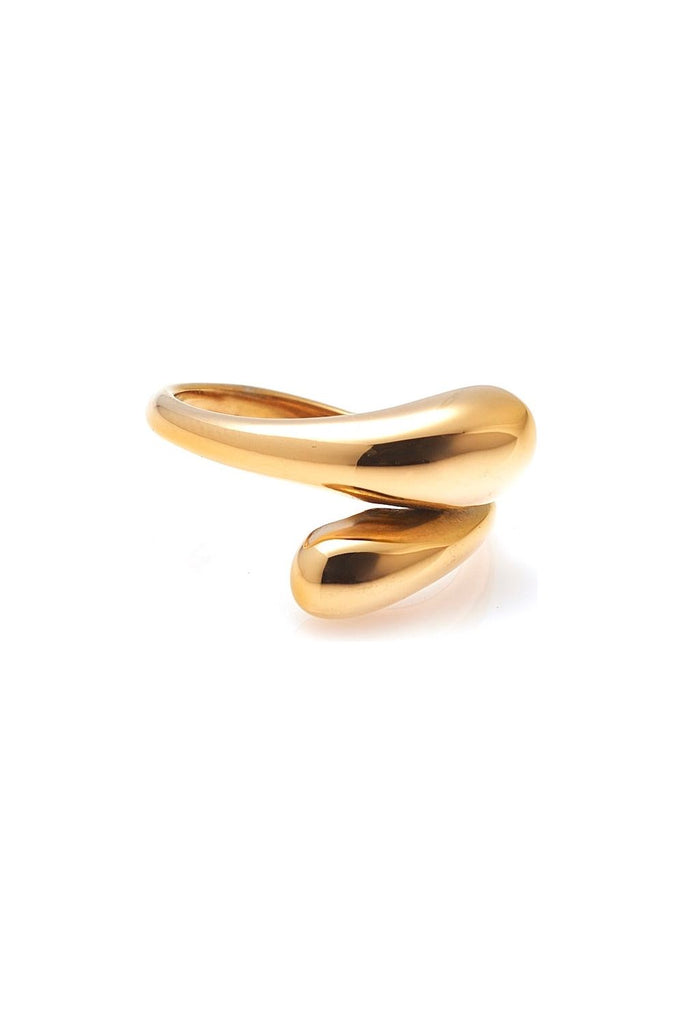 Silk & Steel Aura Ring Gold