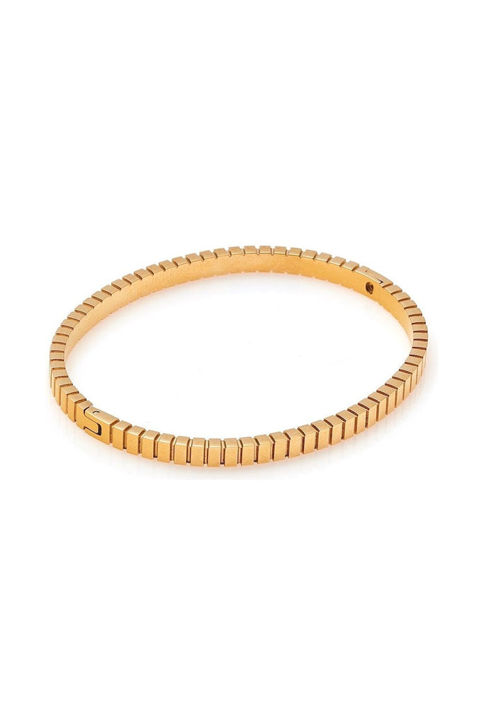 Silk & Steel Oracle Bangle Gold