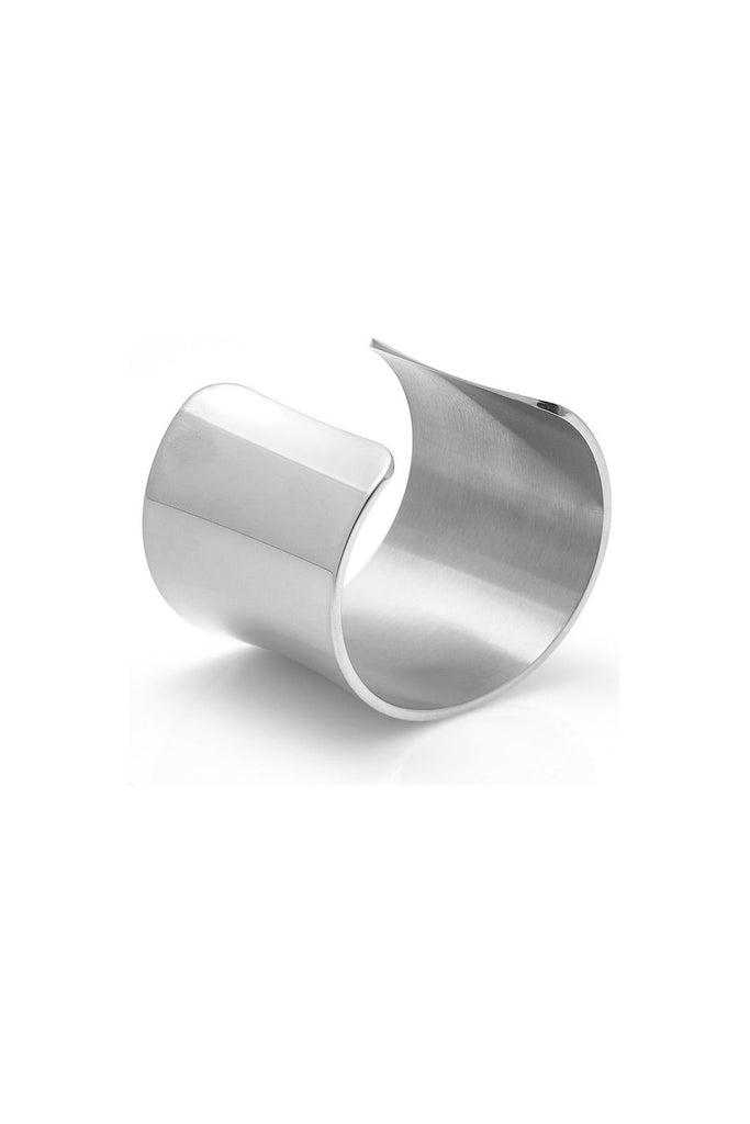 Silk & Steel Titan Cuff Silver