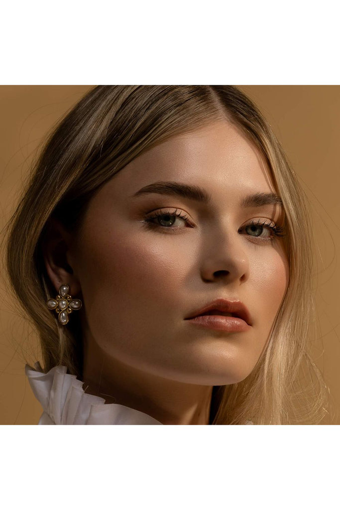 Soleil Earrings | Gold Earrings Silk & STEEL