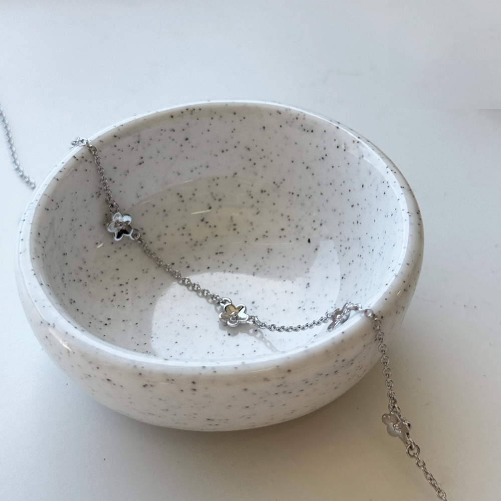 Sophie Daisy Chain necklace Silver