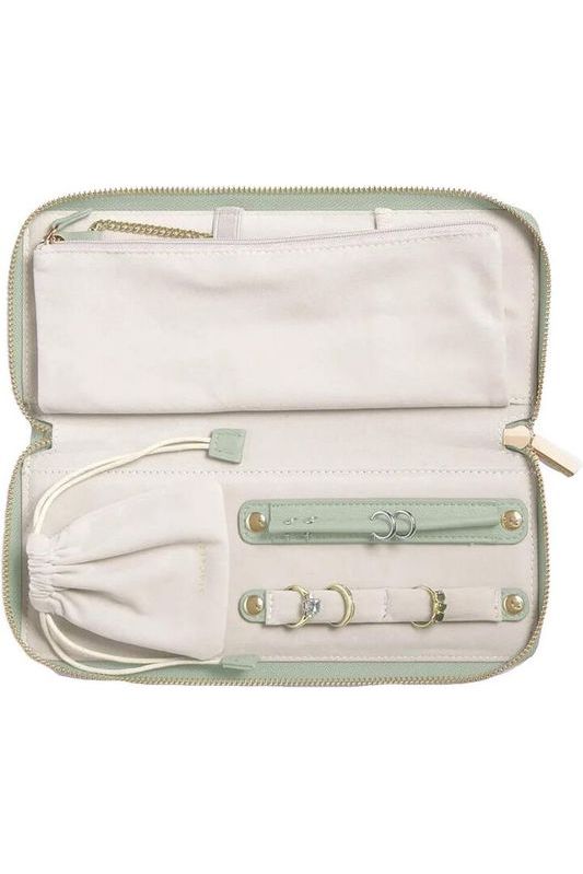 Stackers Jewellery Wallet Sage Green