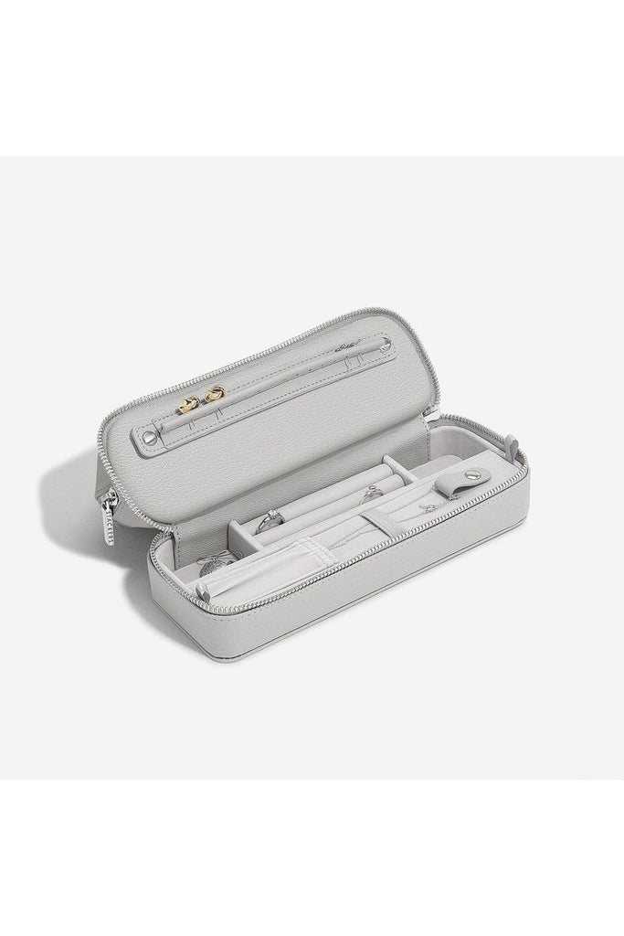 Stackers Makeup and Jewellery Bag Pebble Grey