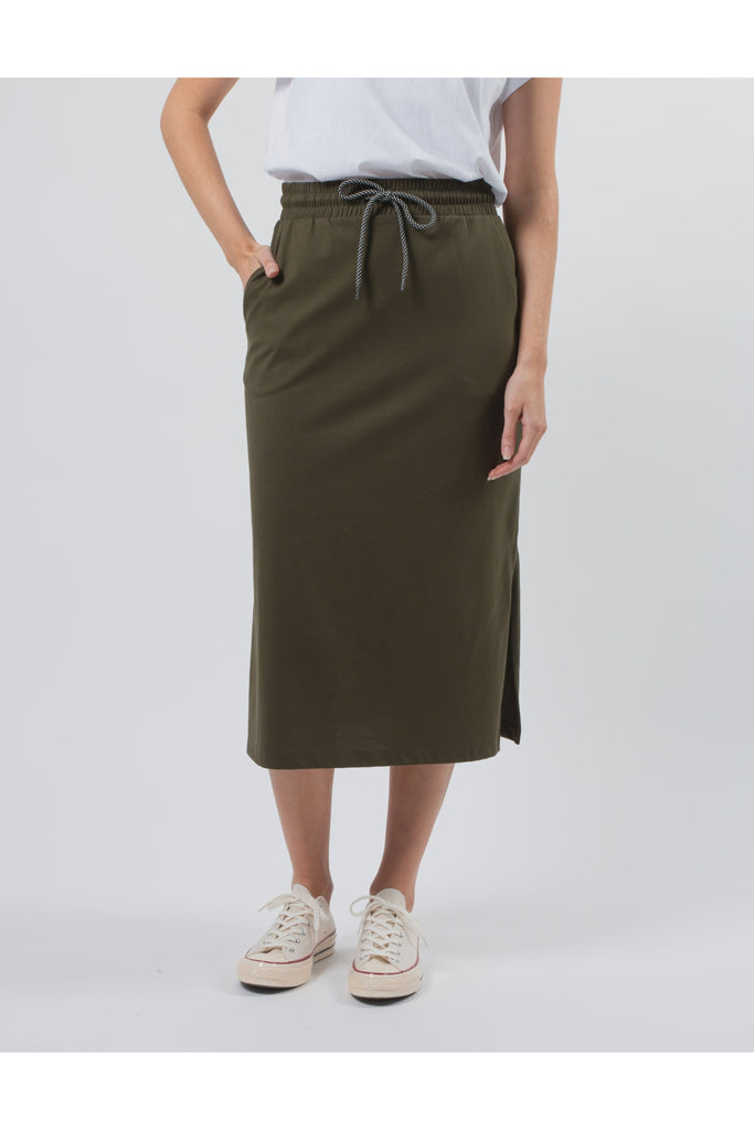 Essentials Skirt | Khaki Skirts 8,10,12,14,16 Stella & Gemma