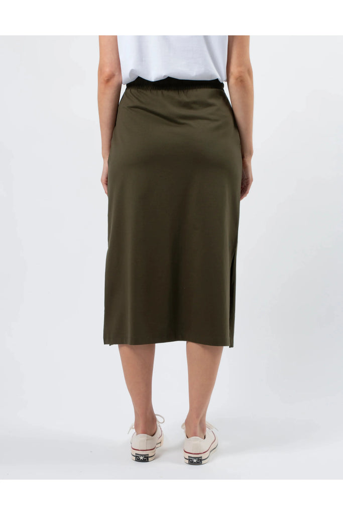 Essentials Skirt | Khaki Skirts 8,10,12,14,16 Stella & Gemma