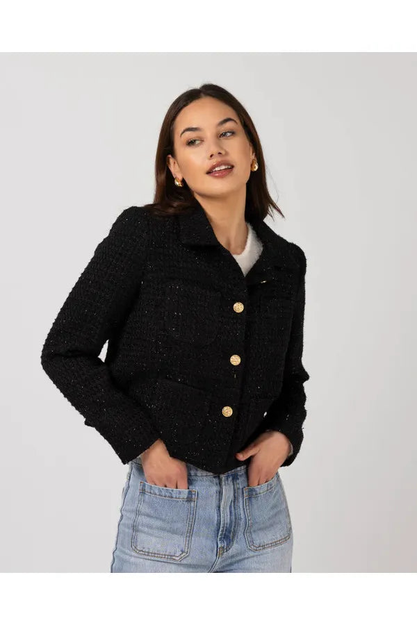 Stella and Gemma Pandora Jacket Black