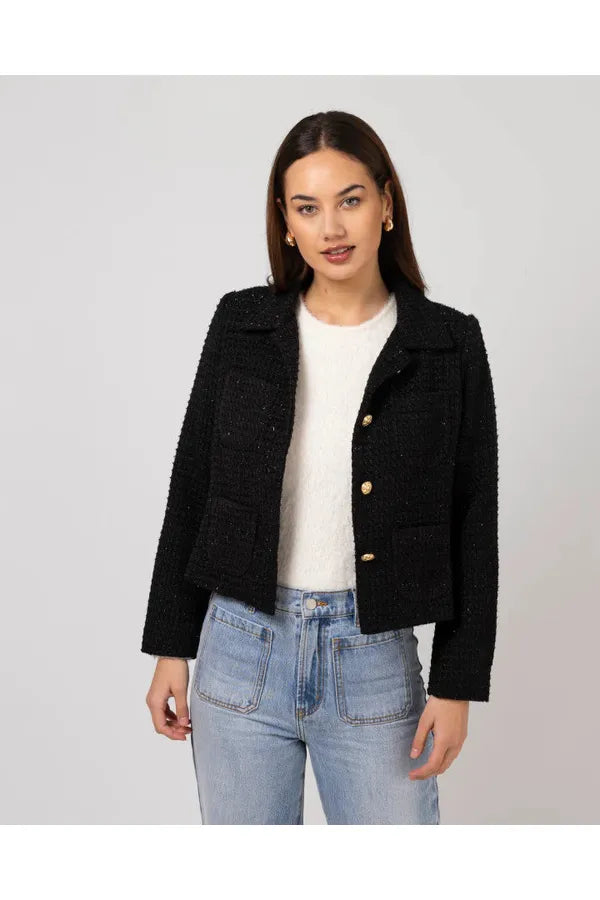Stella and Gemma Pandora Jacket Black