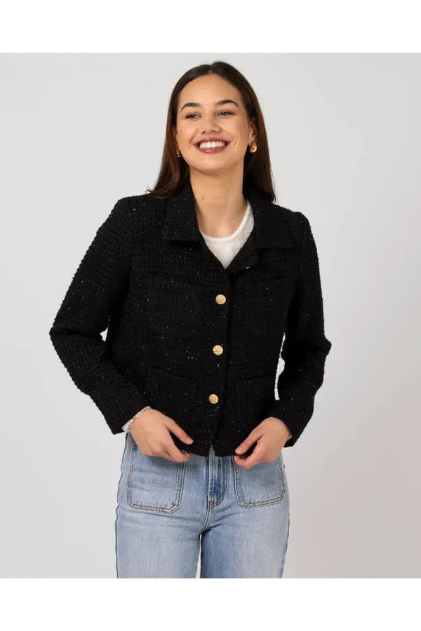 Stella and Gemma Pandora Jacket Black