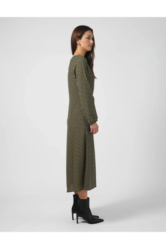 Stella and Gemma Sahra Dress Olive Mosaic