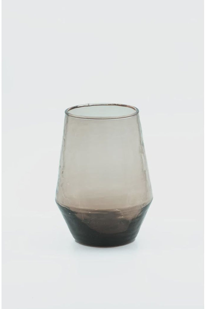 Stemless Wine Glass Set of 4 | Bronze Stemless Glasses Bianca Lorenne