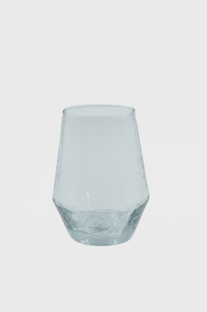 Stemless Wine Glass Set of 4 | Clear Stemless Glasses Bianca Lorenne