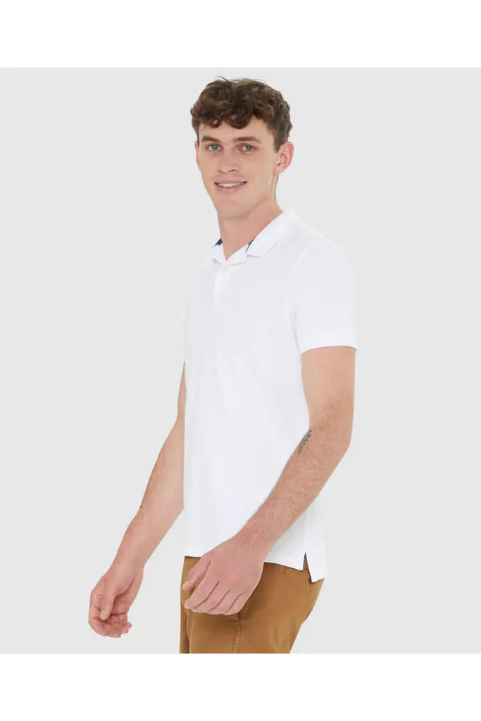 Superdry Classic Pique Polo  Optic White