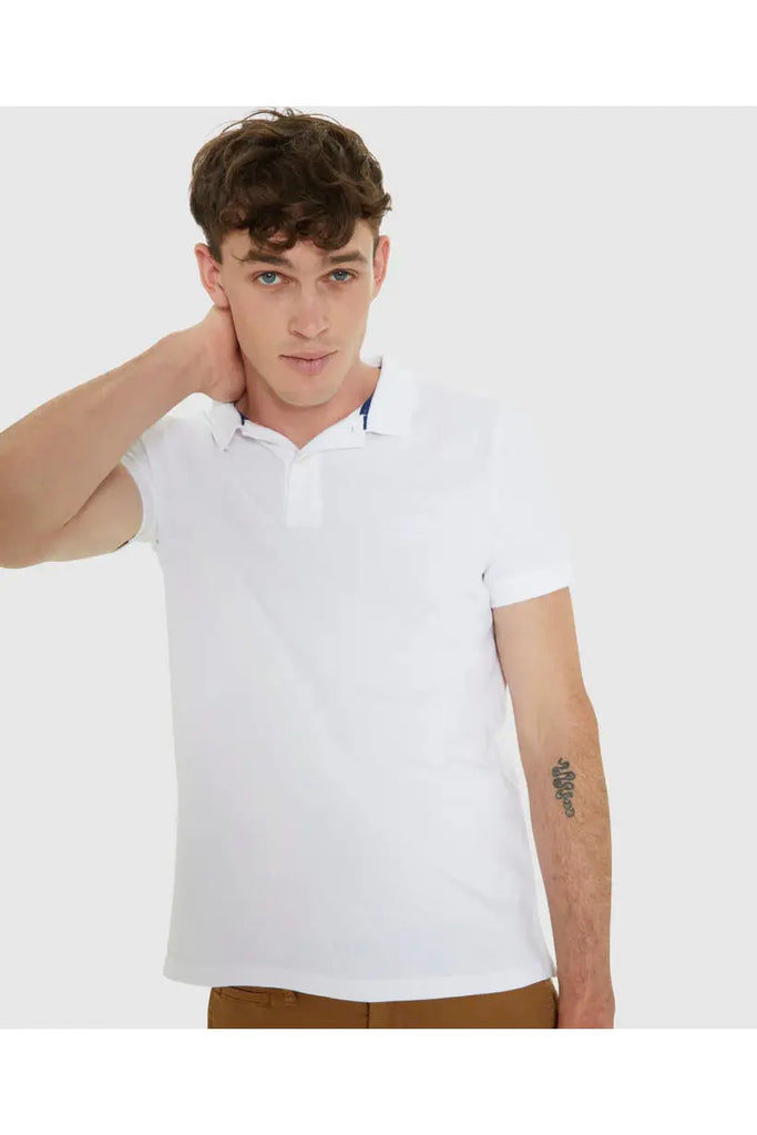 Superdry Classic Pique Polo  Optic White