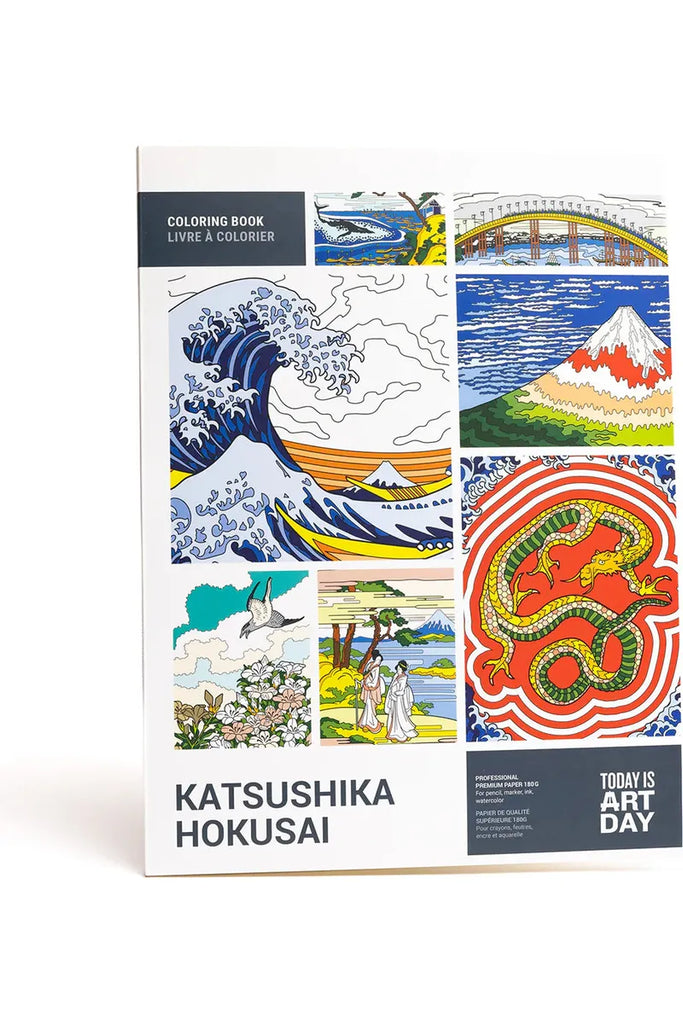 Colouring Book | Hokusai Art Today is Art Day
