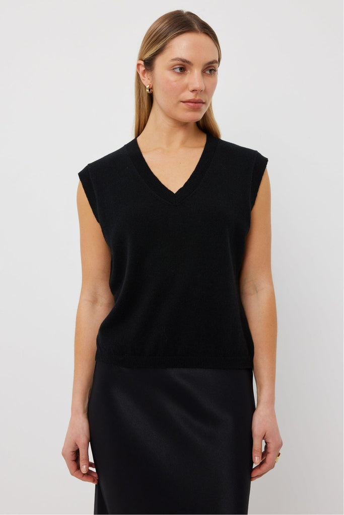 Tuesday Jasper Vest Black