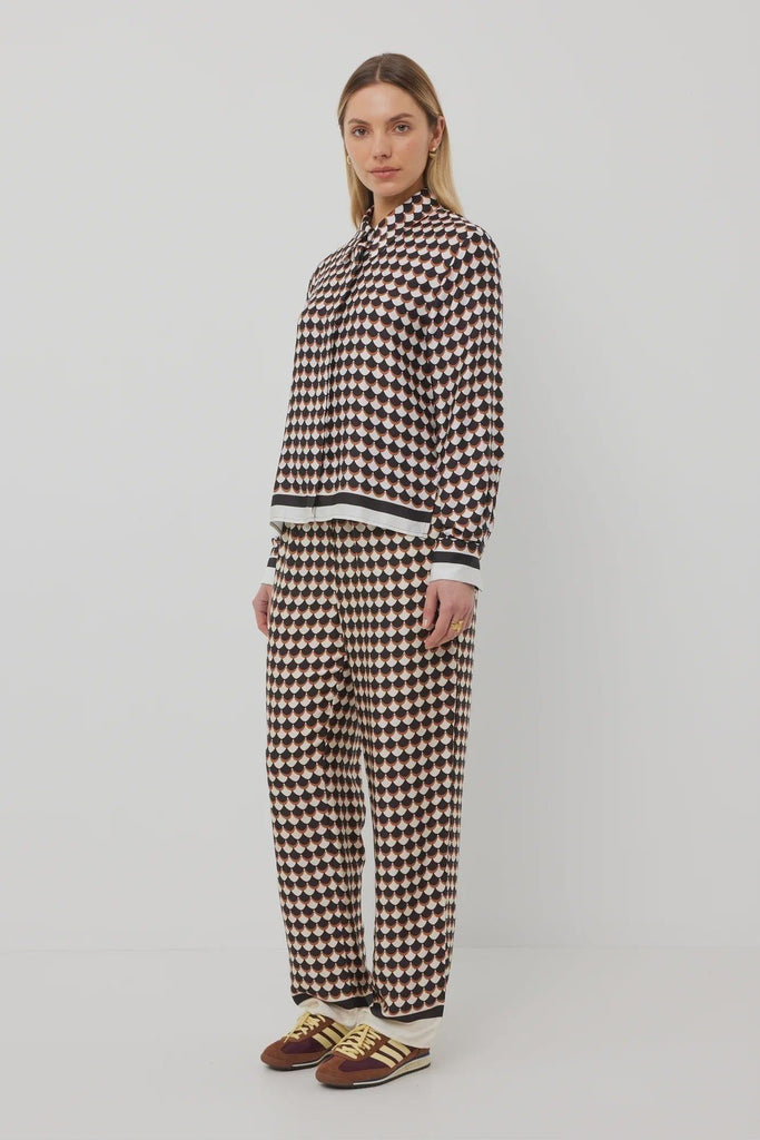 Tuesday label Coast pants and matching Smith Top in Sway print 