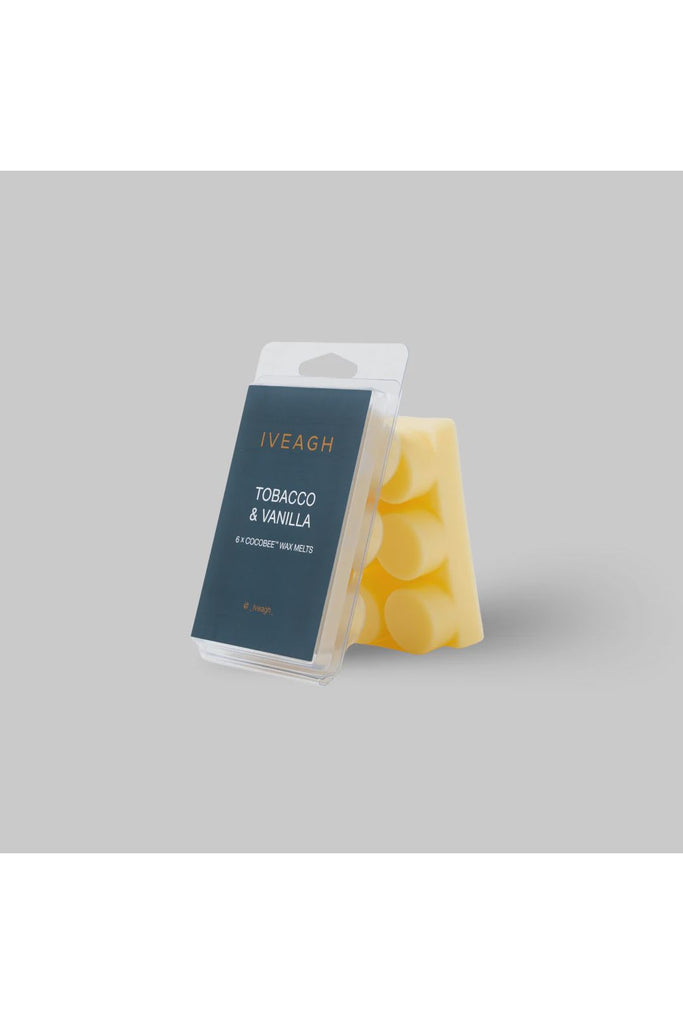Cocobee Six Pack Wax Melts | Tobacco and Vanilla Candles Iveagh