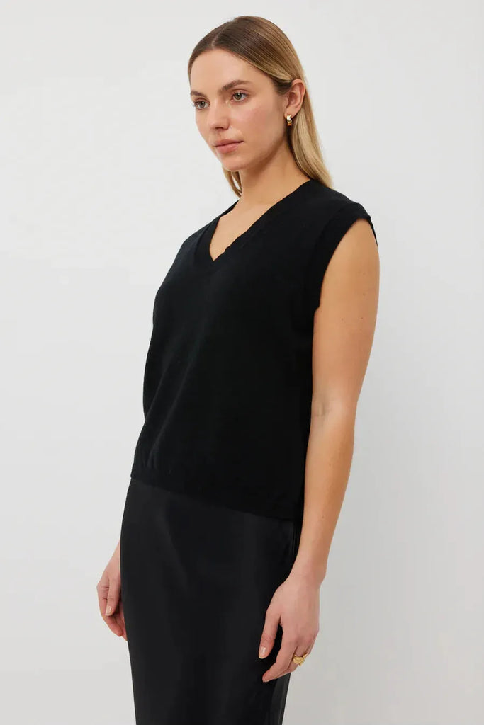 Tuesday Jasper Vest Black